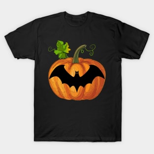 Bat in pumpkin T-Shirt